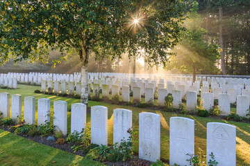 Polygon Wood Cemetery is a British military cemetery with casualties from the First World War, located in the Belgian municipality of Zonnebeke.