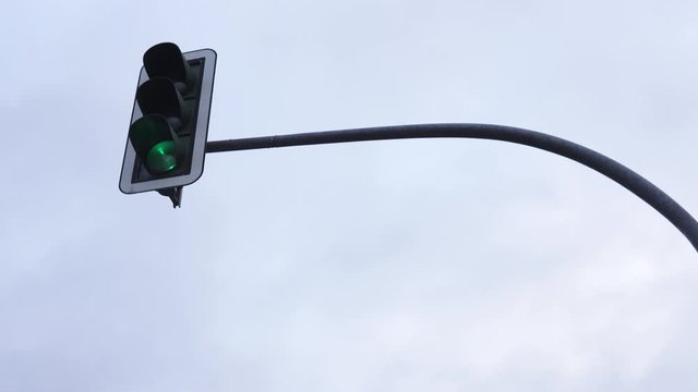 Ampel wird Gr&uuml;n 