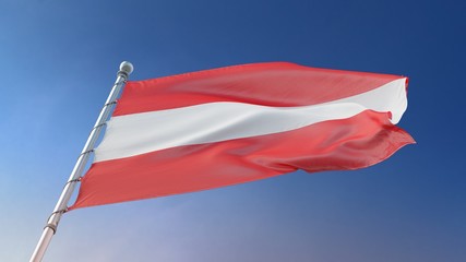 Flag Austria AT 4k