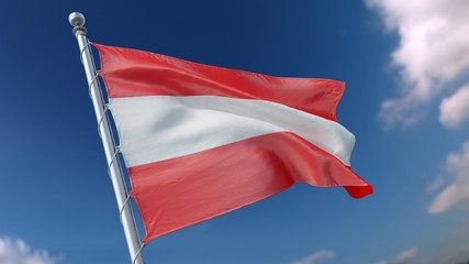 Flag Austria AT 4k