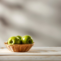 table background of free space and easter time 