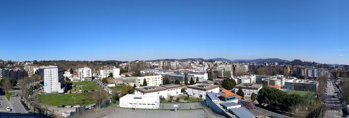 Panoramics at Vila Nova de Famalicão, a small town at Braga, Portugal