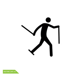 Sport icon vector logo design template