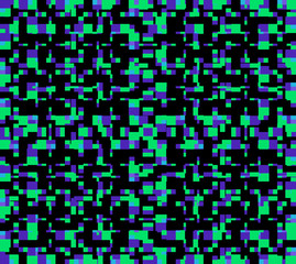 Matrix Geometric Seamless Pattern Mosaic