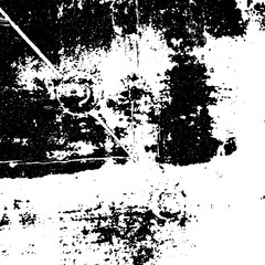 Grunge texture is black and white. Old worn background template