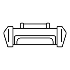 Service cartridge icon. Outline service cartridge vector icon for web design isolated on white background