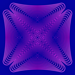 abstract symmetric lines graphic