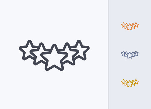 Star Formation - Pastel Stroke Icons