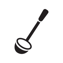 ladle icon collection, trendy style