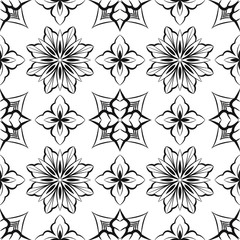 Abstract background ornament illustration. Vector textile print for bed linen, jacket, package design, fabric and fashion concepts. Seamless pattern with flowers