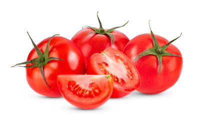 tomato isolated on white background