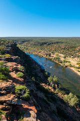 Fototapeta na wymiar Murchison River Gorge Outback Australia Canyon