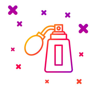 gradient perfume bottle design clip art preview