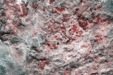 ancient white gray magenta granite stone of cave for interior