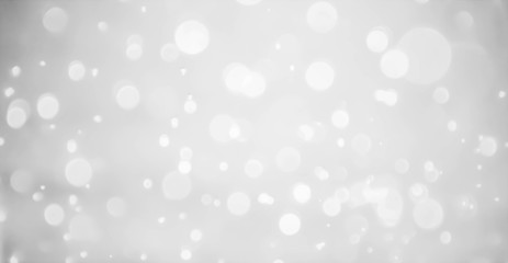 white bokeh abstract background. colorful blurred backgrounds.white and grey background