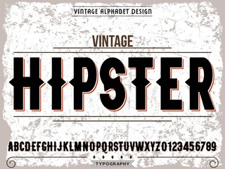 font.Alphabet.typeface.Old style Typography.vintage style label design.Grunge letter style. retro handwritten,handcrafted