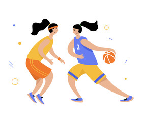 Basketball vector illustration