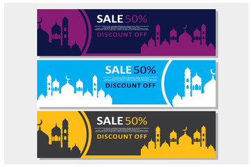 Mega sale banner template design,modern background .Vector illustration