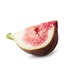 Fresh figs fruit isolated on white background
