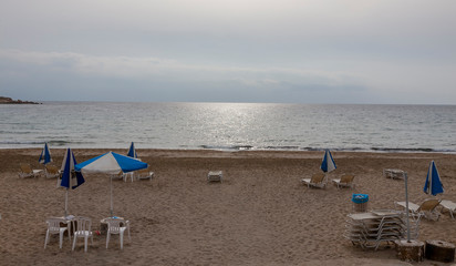 Fototapeta na wymiar Strand bei Pafos