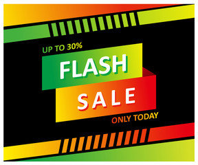 Mega sale banner template design,modern background .Vector illustration