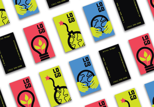 Bright Business Card Layouts