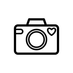 Camera icon trendy