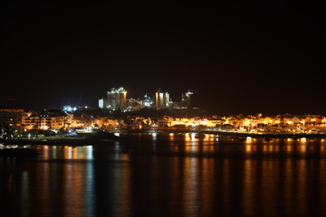 Concrete plant, Arguinegu&iacute;n de Gran Canaria, Canary Islands, Spain 