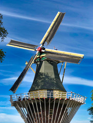 Holenderski wiatrak © michalsen