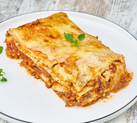 Lasagna al forne homemade fresh