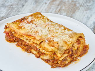 Lasagna al forne homemade fresh