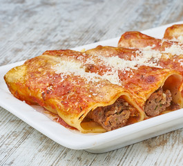 canneloni al forne homemade fresh