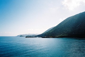 Mountains of Crete from Bali village.