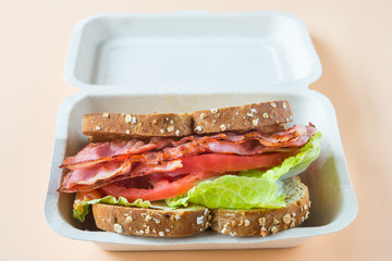 A BLT is a type of sandwich, named for the initials of its primary ingredients, bacon, lettuce and...