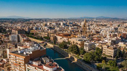 Fototapeta na wymiar Cityscape of Murcia