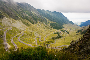 Romania -Transfagarasan road