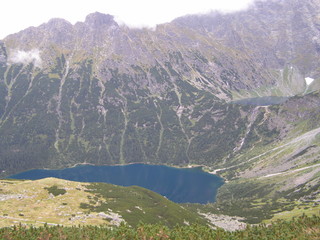 mountains and lakes