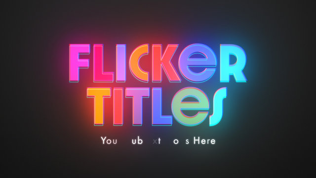 Flicker Titles