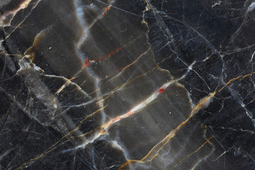 Pattern natural of dark gray marble pattern (Russia gold) for interior design. Abstract marble background.
