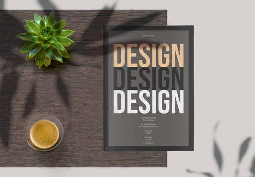 Design Proposal Layout with Tan Accent
