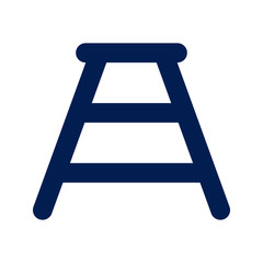Outline Bench icon, Ladder, Construction element