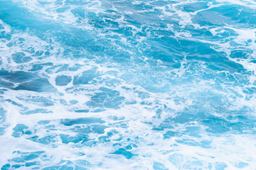 Marble water background, sea wave texture