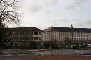 Obraz premium Schulgebäude, Schulhaus, Schule