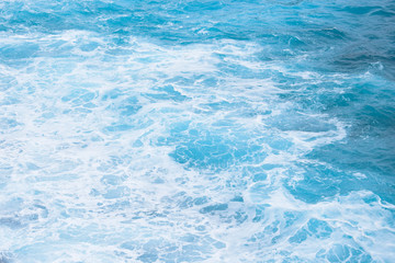 Marble water background, sea wave texture