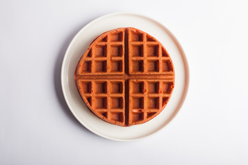 food styling waffles