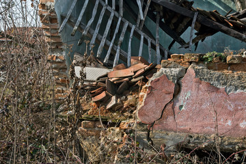Ruined house