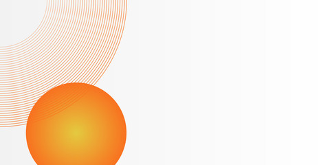  Orange gradient geometric shape background for presentation background slide design