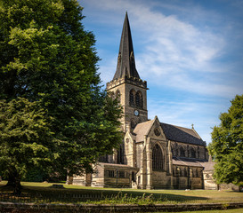 Fototapeta na wymiar Beautiful English Church