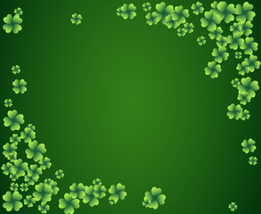 Saint Patrick's Day frame background