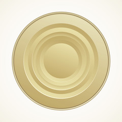 Still tin can. Vector drawing